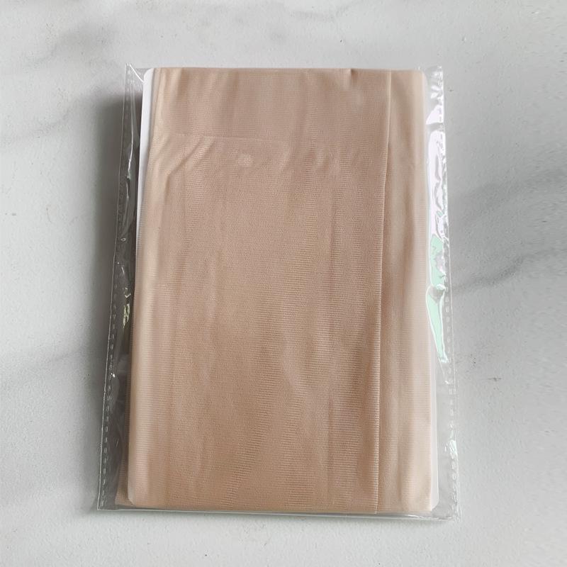 Damen Over-the-Knee Schwarze Strümpfe mit Trägern - Weiße Einteiler Strumpfhose