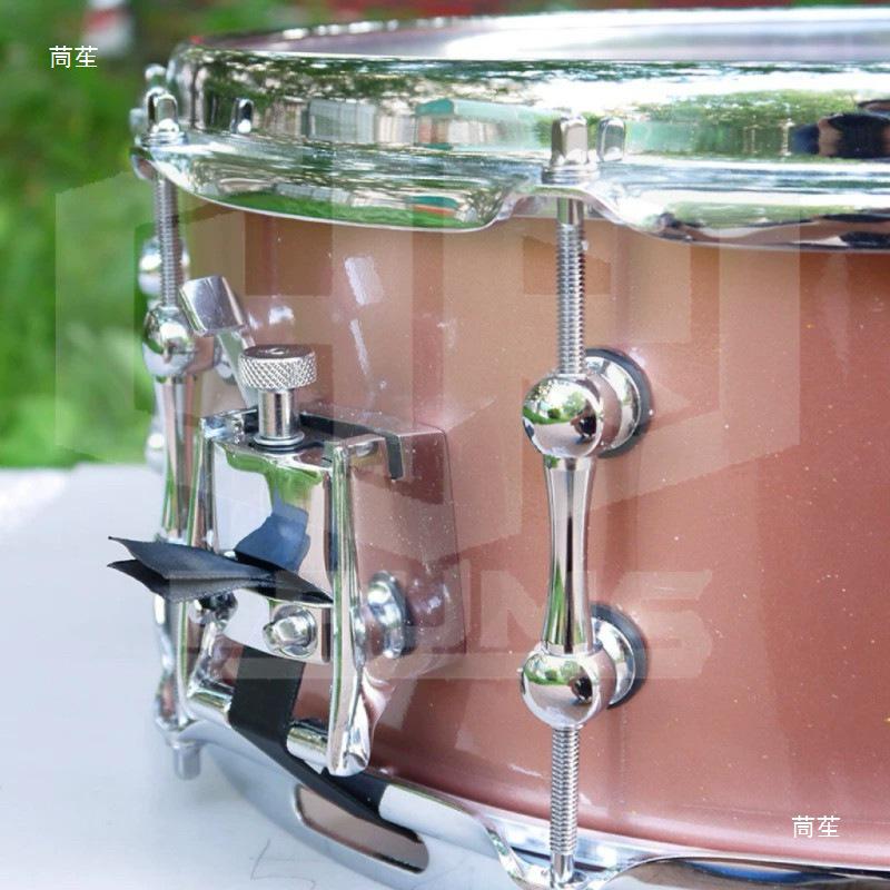Snare Drum Tension Rod and Resonant String Adjustment Rack