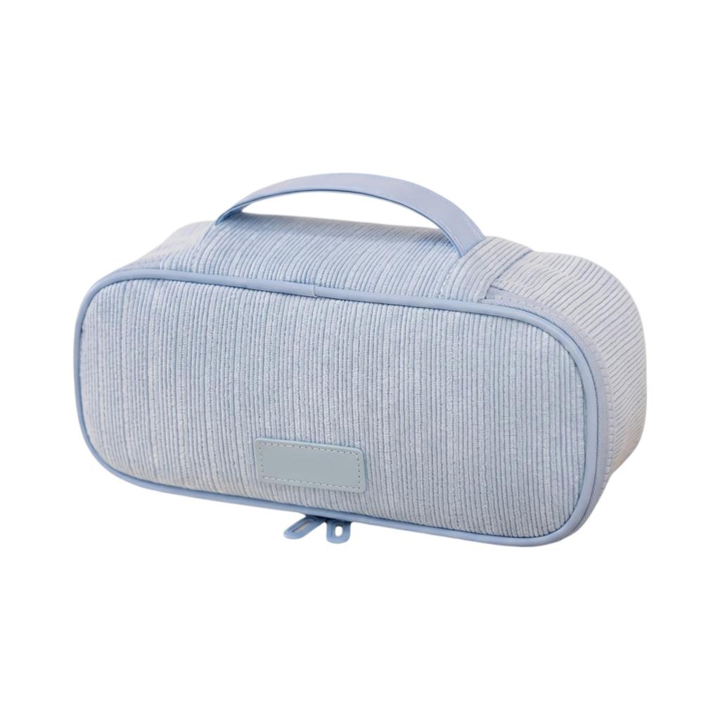 Travel Makeup Bag Large Capacity Cosmetic Organizer Portable Toiletry Storage Case with Handle for Women and Men
