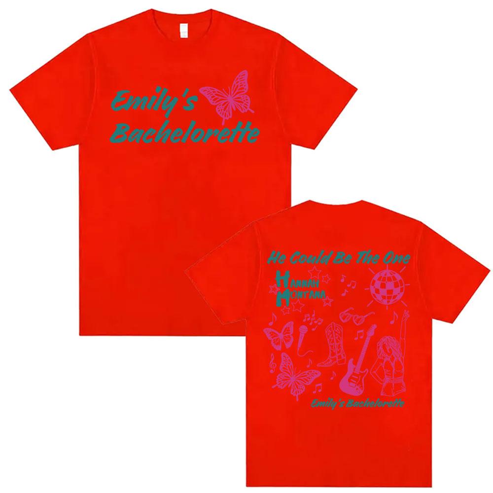 

Pop Star Hannah Montana Bachelorette Tee Shirt Men Women Clothing Harajuku High Street Tshirts Summer Tops Short Sleeve T Shirt S