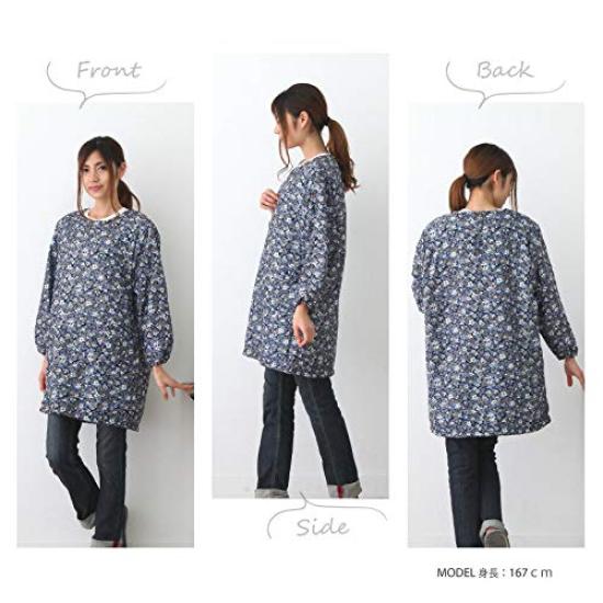 Kappogi z podszewką z polaru Millesime 83cm [Friends Hill], Granatowy, Ciepły, Odporny na zimno, Damski, L,