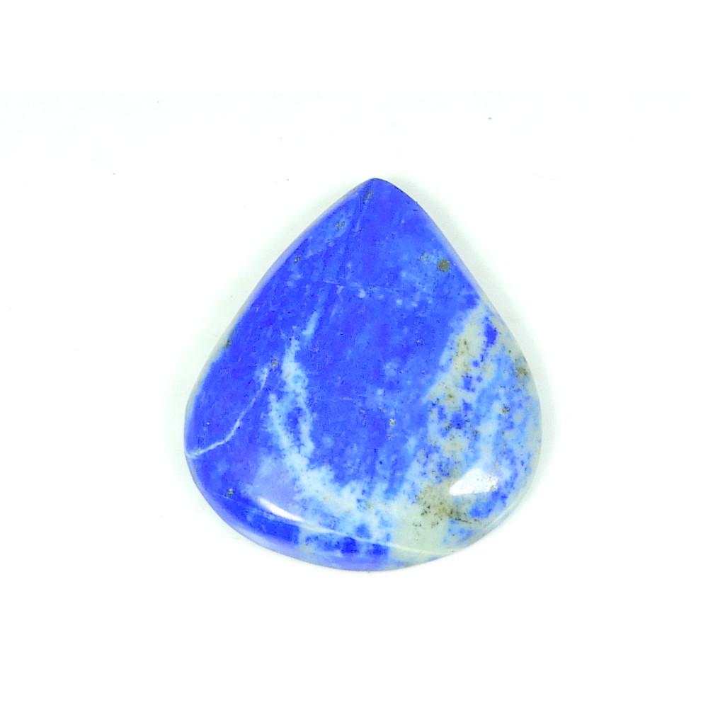 31X37X05 MM Natural Lapis Lazuli Pear Shape Cabochon Loose Gemstone 64Cts. SY-532