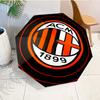 Ombrello Automatico Stampato Milan Football Club, 8 Stecche per Viaggio, Campeggio, Ombrello Casual, Regalo Essenziale per per famiglia e amici