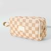 Corduroy Pencil Case Large Capacity Stationery Bag Vintage Style Zipper Pouch for School Students Unisex
