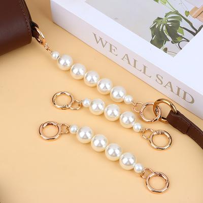 Bag Extension Chain Crossbody Purse Pearl Chain Strap Handbag Diy Hanging Buckle
