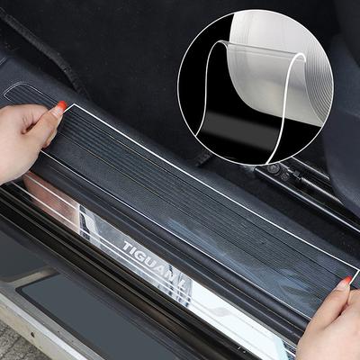 Transparenter Autotürschutzaufkleber, Anti-Kratz-Klebeband, Auto-Kofferraum-Schwellen-Verschleißschutzfolie, Türkantenschutzaufkleber