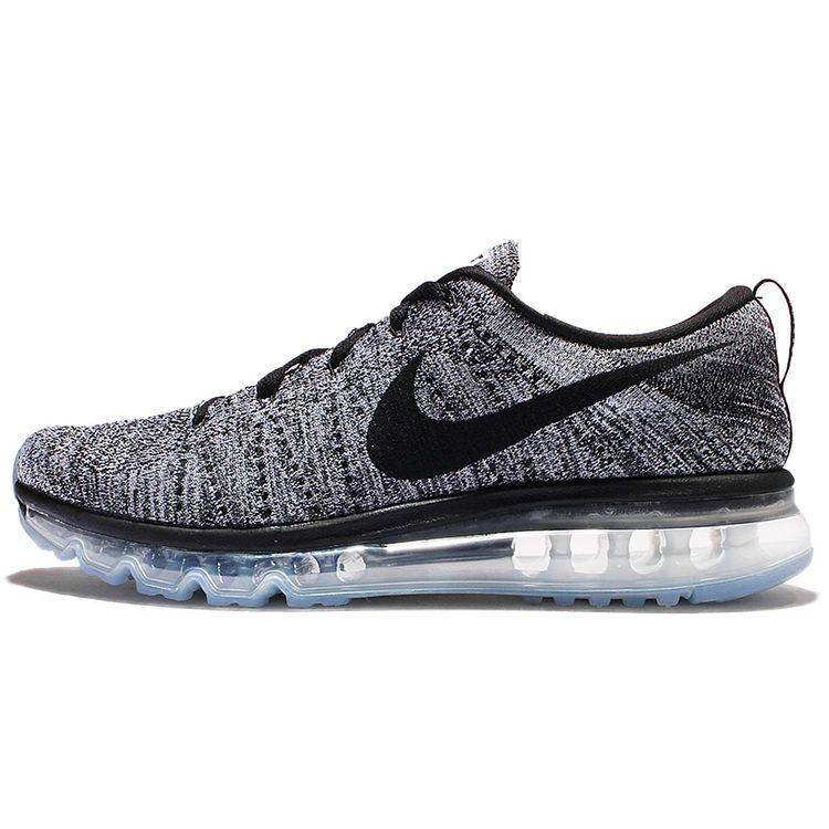 

Мужские кроссовки Nike Flyknit Max Oreo черно-белые 620469-105