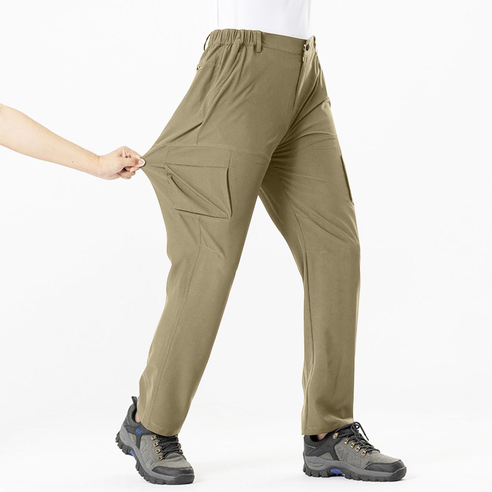 

Outdoor Trousers Men s Workshops 600D Scratching Nylon Fabric Wear/Scratch Package Casual Work Pants L хаки