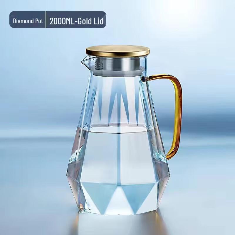 

High Borosilicate Glass Cold Water Pitcher