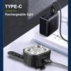 Multiple Brightness Modes LED Bike Light Combo  Night Commuting Cycling