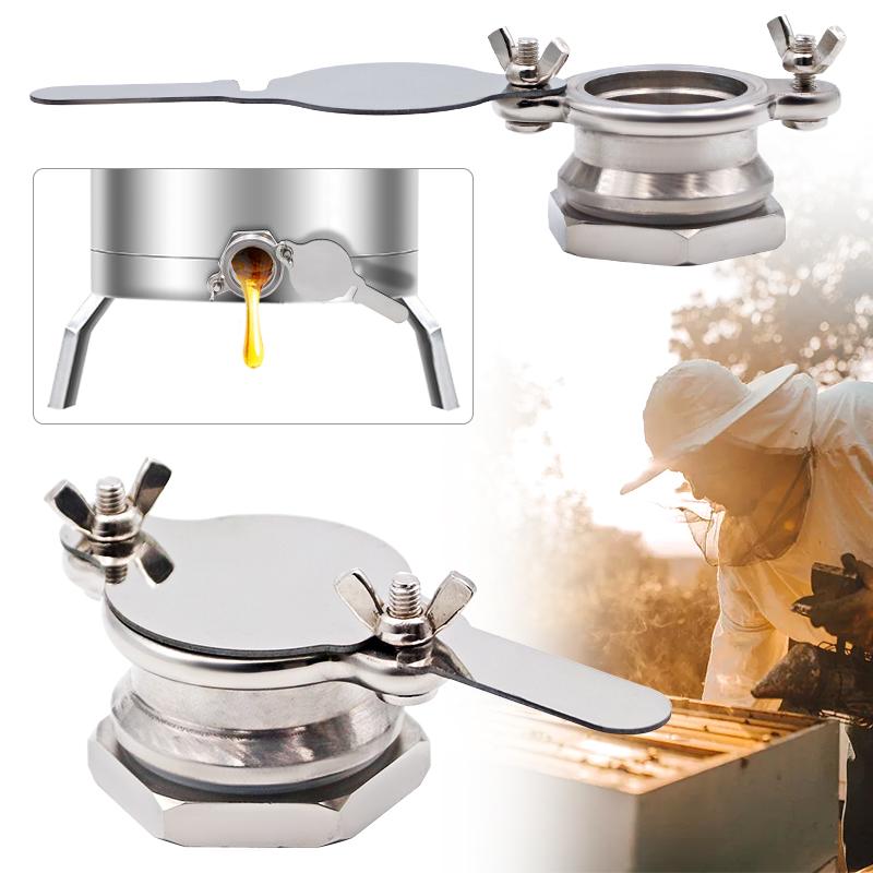 1 Stück Honigschleuder Edelstahl Honighahn Honigventil Honighahn Abfüllwerkzeuge Honigschleuder Teile Imkereigeräte