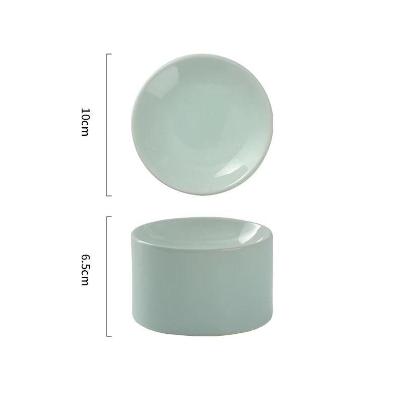 Ceramic Dinner Plates Sashimi Sushi Plate Cake Stands Artistic Conception Restaurant Solid Color Tableware Snack Dessert Dishes