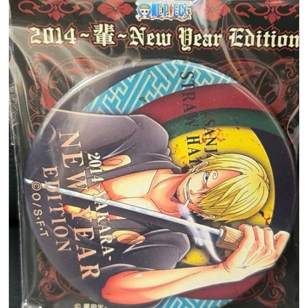 One Piece Senior Can Badge Sanji Pirate Bag 2014 Mugiwara Store Acrylic Card