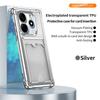Galvanisiert Stoßfest Silikon Transparent Hülle Für Xiaomi Redmi Note 14S 12S 11S 14 5G 11 12 13 Pro Plus 14C 12T 11T 13T 14T Poco X5 M6 X6 C75 C65 Kartenabdeckung