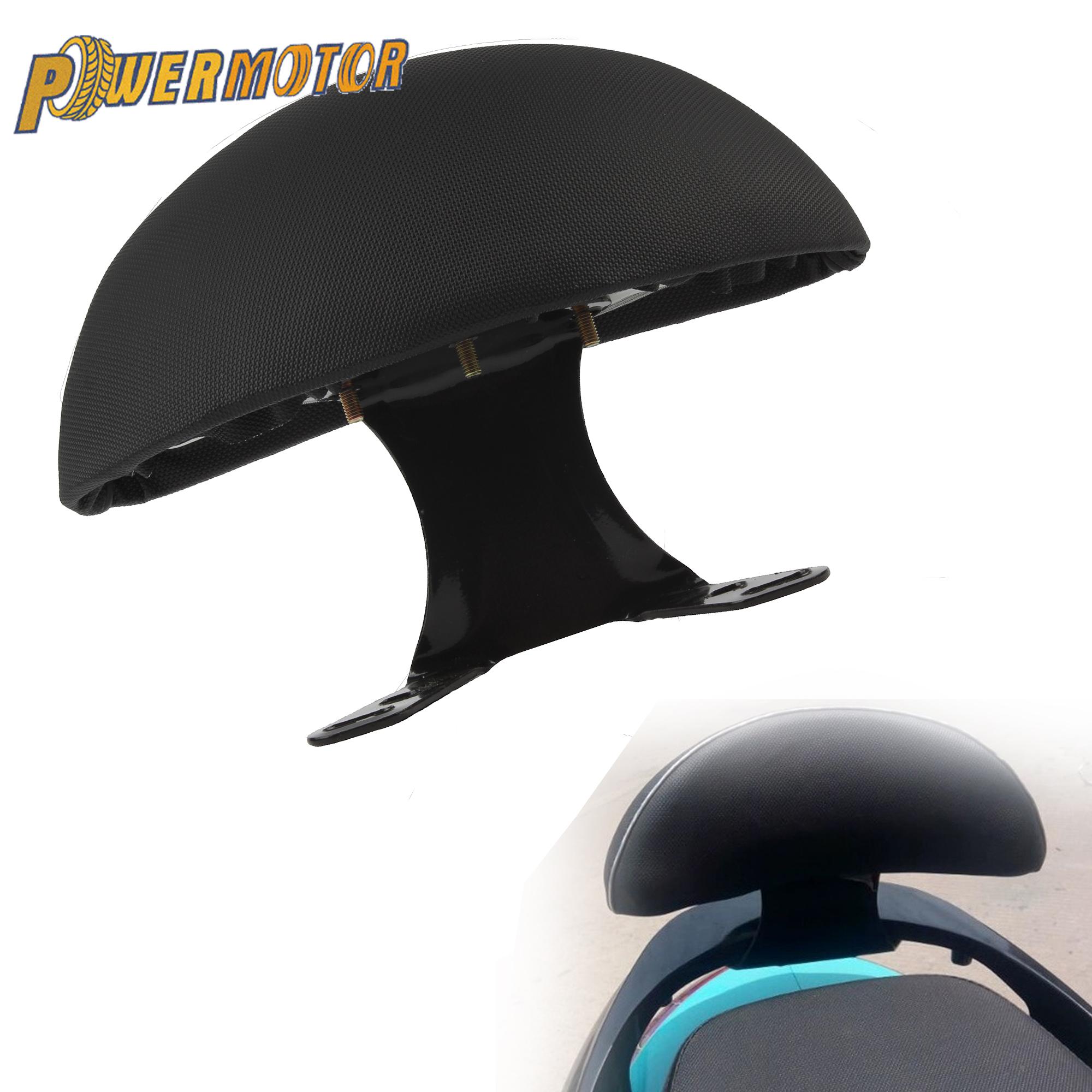 Universal Motorcycle Rear Seat Backrest Scooter Back Support For Honda Suzuki Kawasaki Yamaha Motorbike Replace Accessories