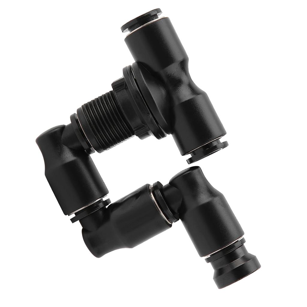 Reptiles Fogger Mist Sprinkler Adjustable for Rainforest Tank Pet Cooling System Black