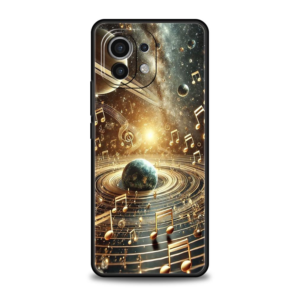 

Ins Korean Lovely Music Notation Phone Case Cover for Xiaomi Mi 17 15 14 13 12 11 Ultra 15T 14T 13T 12T 11T Pro Lite 5G Soft TPU Xiaomi 15