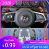 PRAXZ1 2026 Naujas VW VOLKSWAGEN Ratlankių gaubteliai Pavarų svirties irklų prailgintojas Volkswagen Golf 7/7.5 MK7 GTI GTE GTD R Rline VW Polo MK6 Sciro