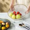 LISM Nordic Style Glass Fruit & Snack Plate