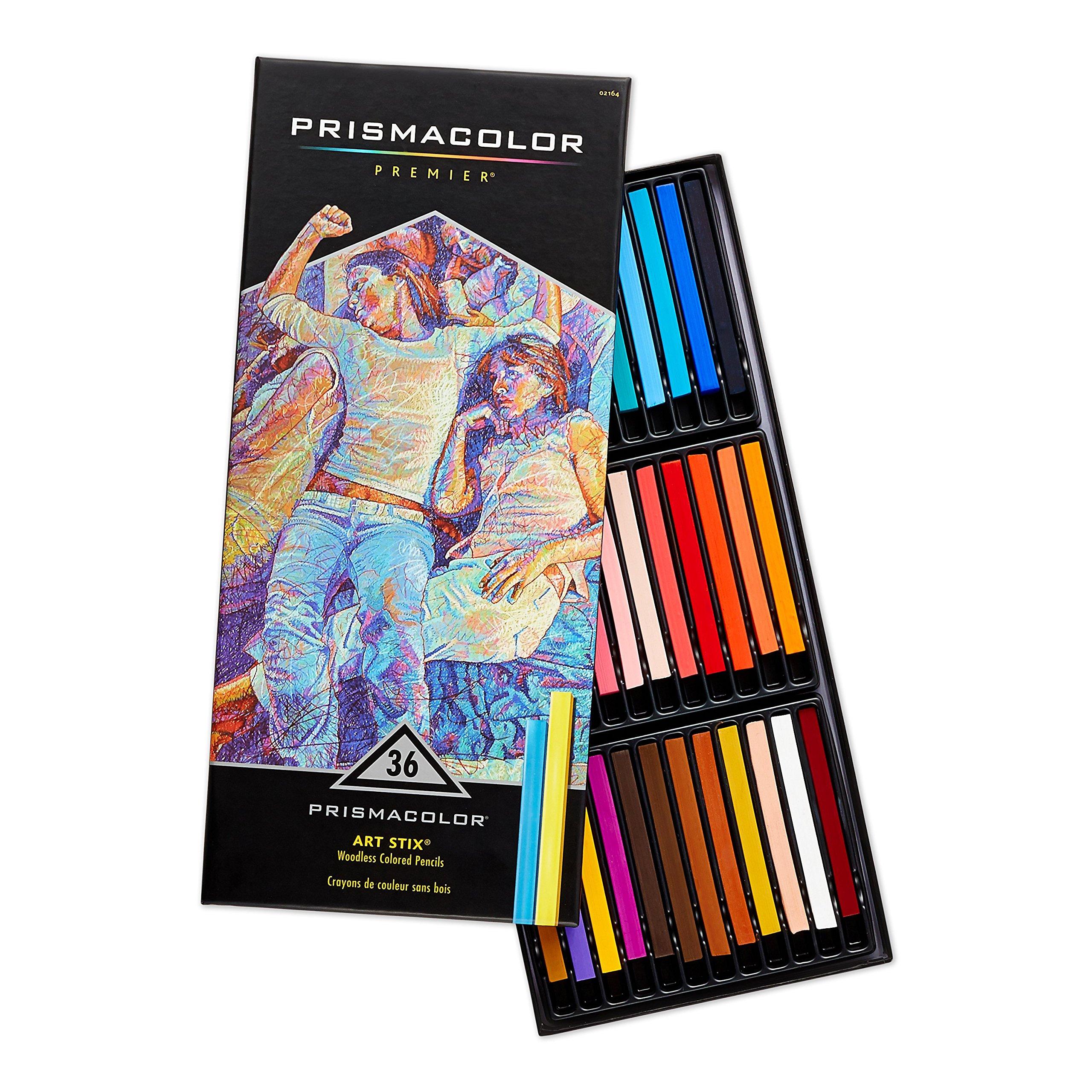 

Prismacolor Art Sticks colored pencils 36 color set (no stem)