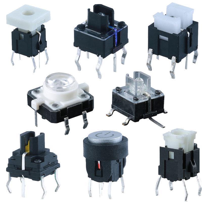 12x12 High Brightness LED Illuminated Tactile Push Button Switch