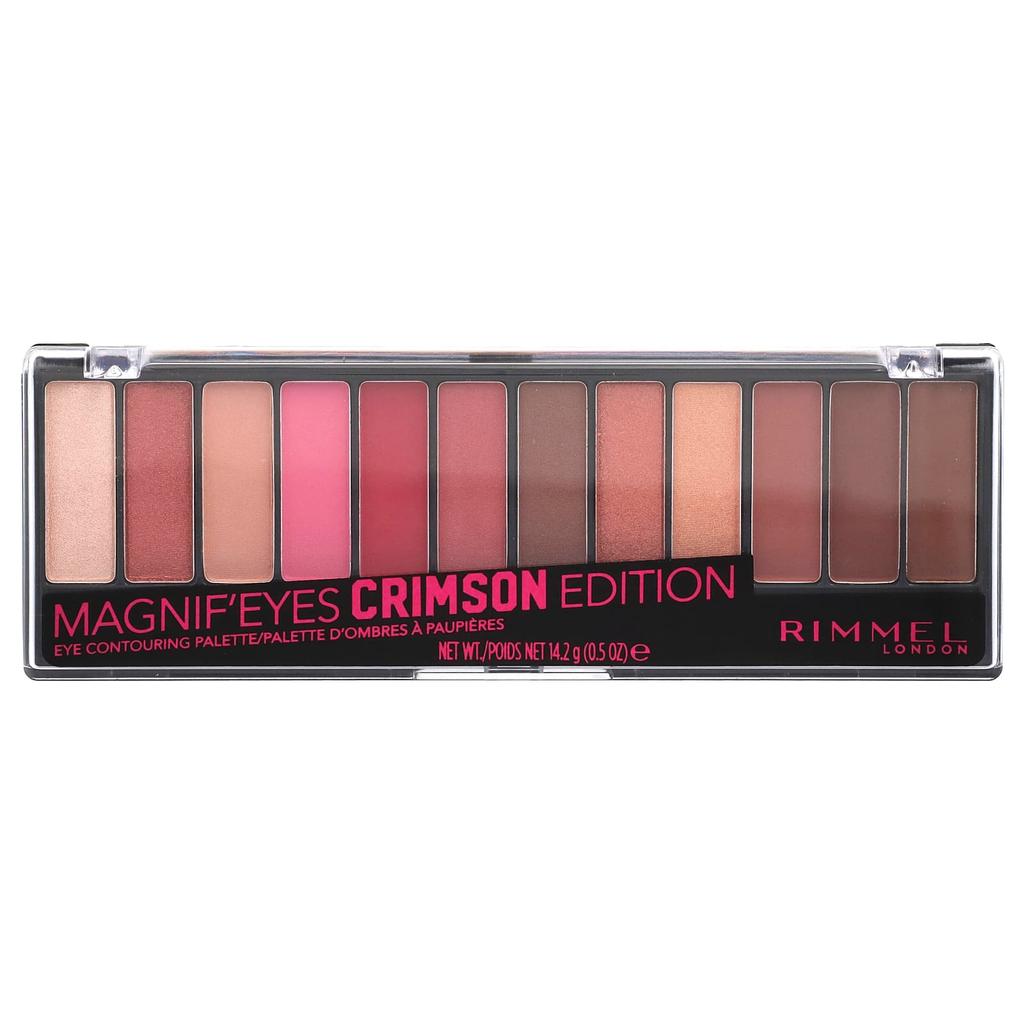 Magnif'Ees, Eye Contouring Palette, 007 Crimson Edition, 14.2G(0.5Oz)