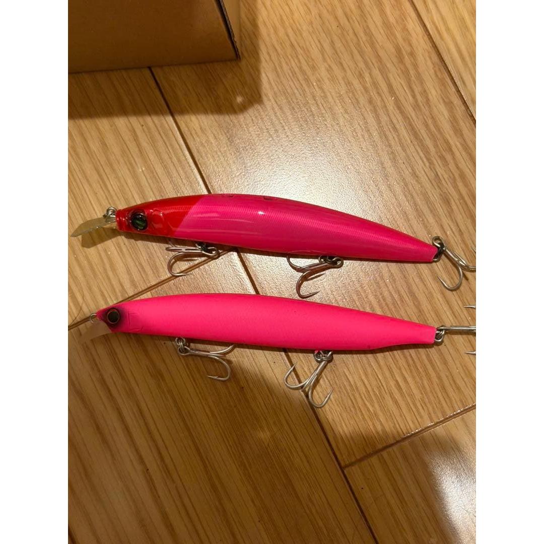 Used Daiwa FJ VERTICE R S Megabass ZONK120 Flounder Set