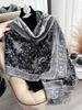 New Pashmina Women Scarf Bohemia Paisley Shawl Wrap Paisley Jacquard Flowers Cashmere Classic Tassels 70X190Cm