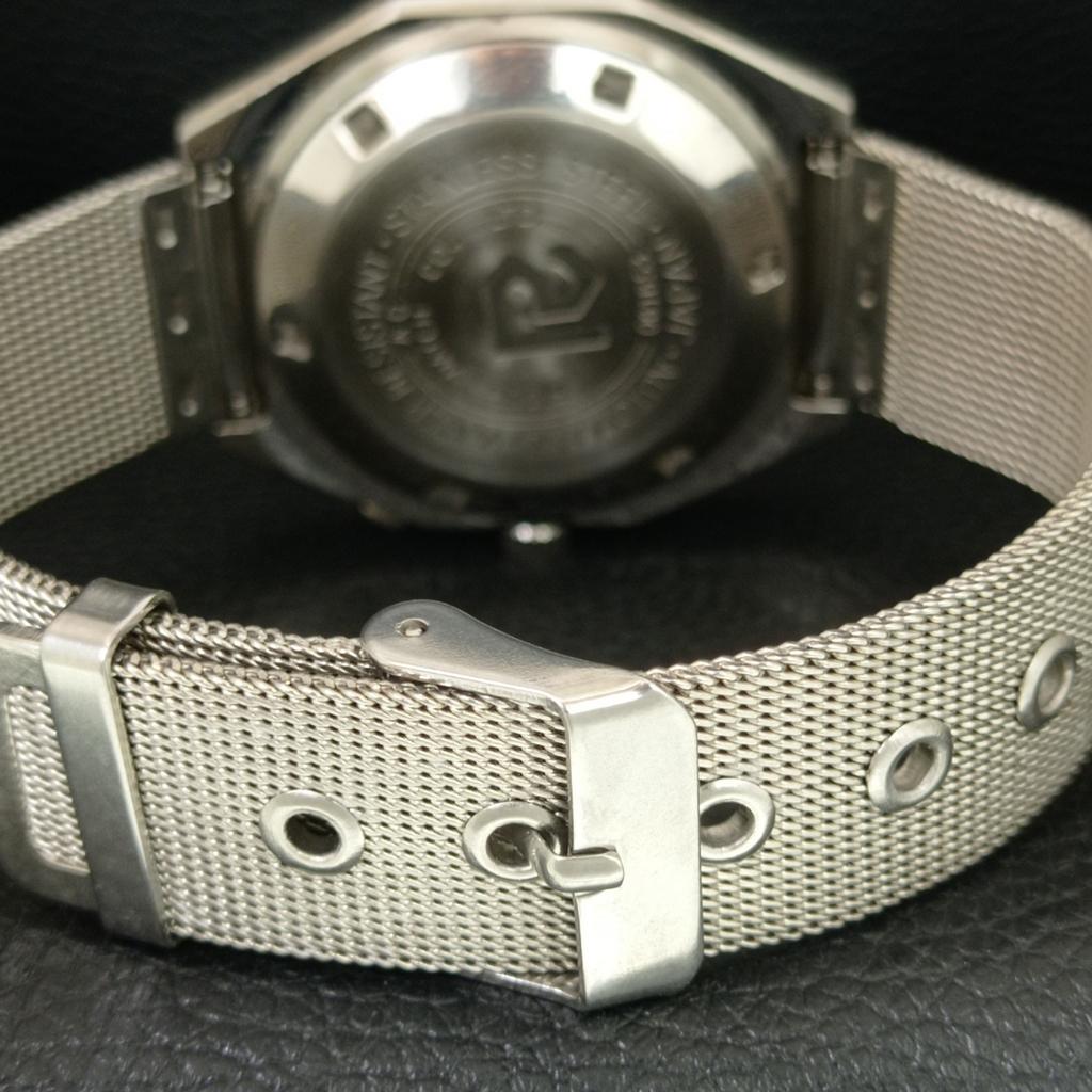 VINTAGE RICOH R31 AUTOMATIC JAPAN MENS GREY COLOR DIAL WATCH A704711-1