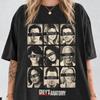 Greys Anatomy Characters Shirt, Meredith Grey Derek Shepherd Cristina Yang Vintage Graphic Tee