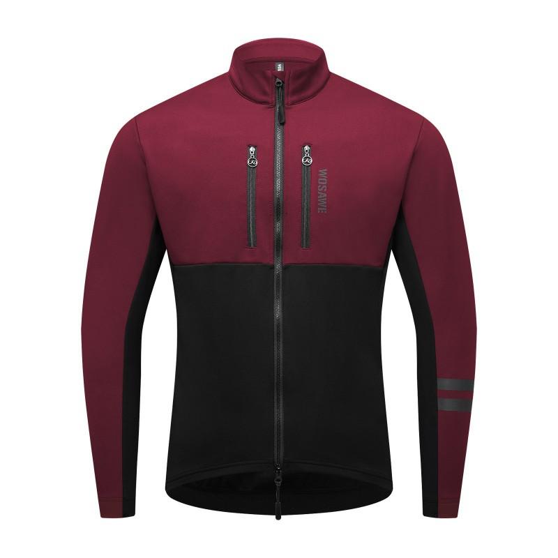 1 Mens Windproof Warm Fleece-Lined Long