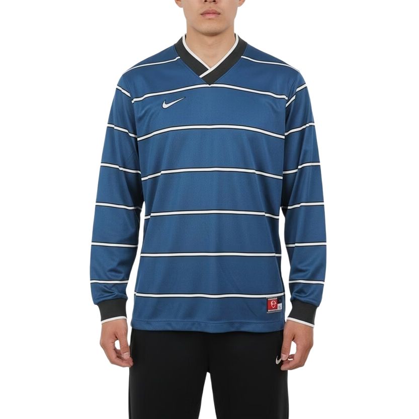 Nike Dri-Fit Striped Casual Long Sleeve T-Shirt Men tops IF1533-476
