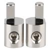 Silver Amp Input Reducer 1/0 AWG To 4 AWG Car Audio Terminal Connectors