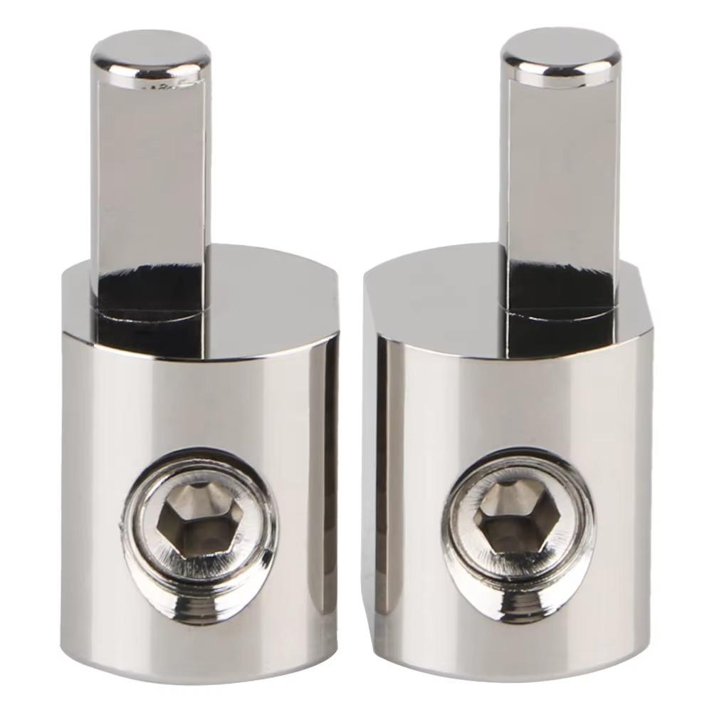Aluminum Car Audio Connector Silver Car Audio Terminal Connectors Car Audio Modified Connector