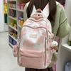 Cartable grande valeur petit frais doux fille sac à dos mignon dessin animé sac à dos grande capacité collège étudiant sac d'école