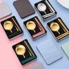 5pcs/set Portable Gold Flatware Set Assembled Stainless Steel Knife Fork Dinner Spoon Chopstick Metal Outdoor Picnic Cutlery Set
