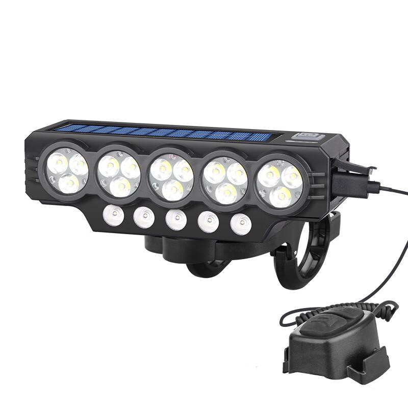 USB Rechargeable Mountain Bike Headlight with Horn