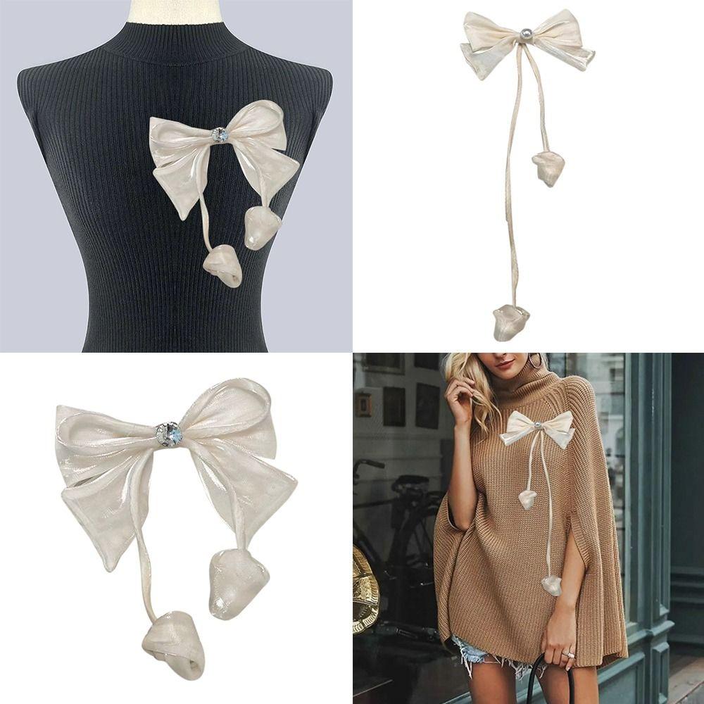 Med nålar Krage Blomma 12CM Lapel Pins Smyckestillbehör Blomma Broschnålar Bröllopsfest