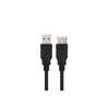 Nanocable USB Type A 2-0 To USB Type A 2-0 Cable Nanocable 3m Black Male - Female