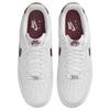 Nové Nike Air Force 1 Low '07 Bílé Burgundy Crush FJ4146-112