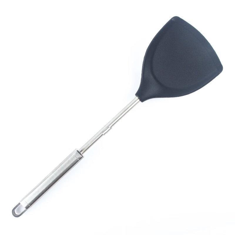 ZISIZ Long Handle Silicone Cooking Utensil Set