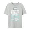Computer Repair Hourly Rate Computer Technician Funny Shirts Adult T Shirt Mens Gifts Print Camisetas De Hombre