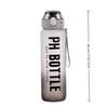 1 Stück 1000 ml Farbverlauf Sport-Wasserflasche Auslaufsicher Tragbarer Fitnesskrug Mit Strohhalm Für Fitnessstudio Outdoor Strand Reisen