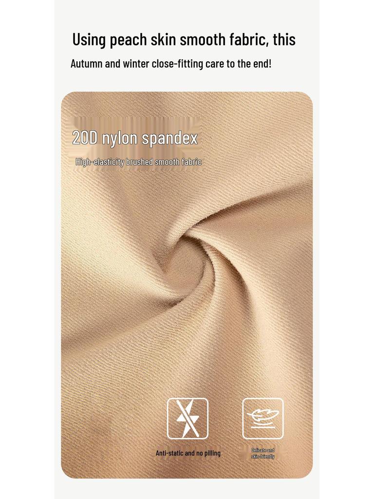 Zelfverwarmend, huidvriendelijk ondergoed met antistatische eigenschappen voor herfst en winter; voorzien van ingebouwde bh-pads.