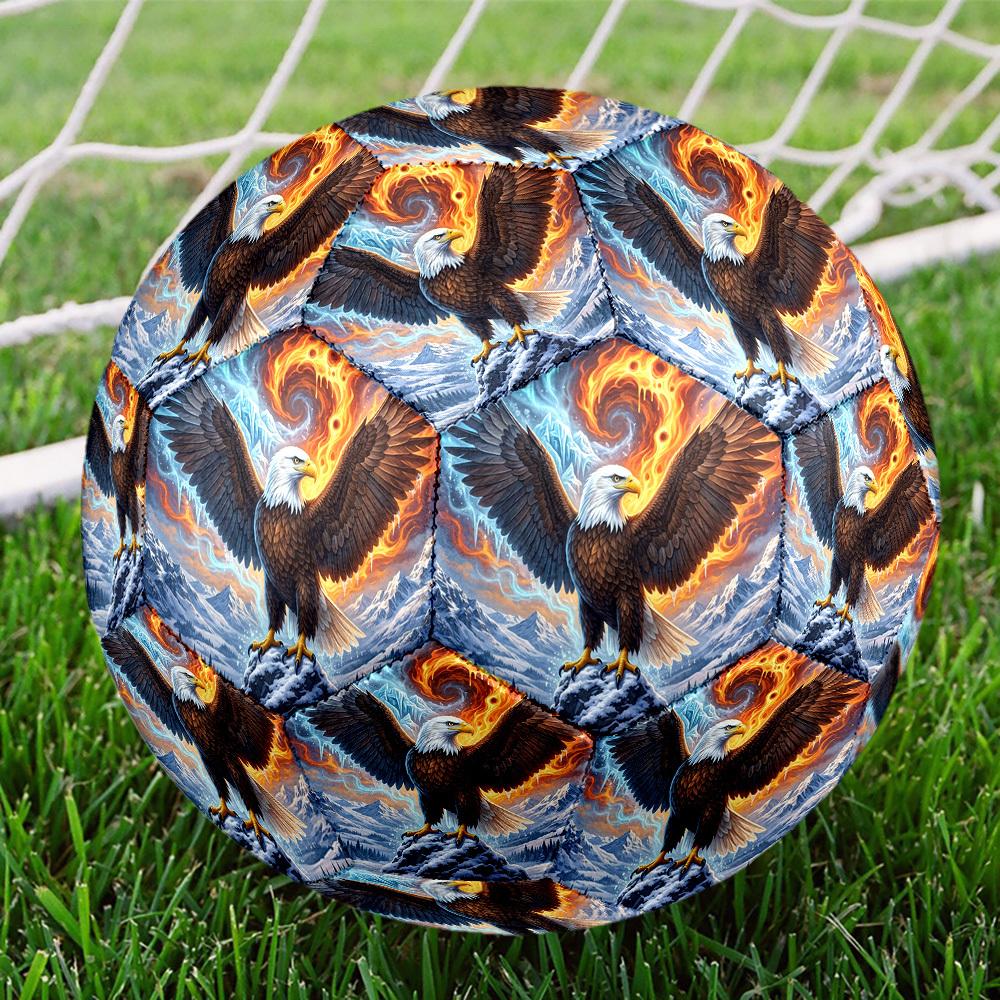 1pc Eagle Flames Durable Size 5 Soccer Ball Professional Match Training Football Indoor &Outdoor Sports Ball P60155