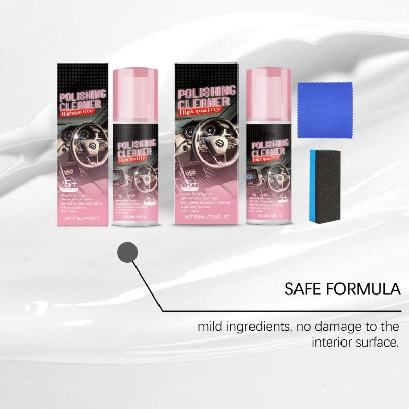 Compact Car Interior Care Scratch Remover Leather Protector Auto Detailing for Active Leather Cleaning & Protection