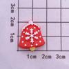 20pcs Santa Claus Phone Case Patch Mini Resin Accessories  New Year Gifts