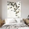 Elegant Butterfly Tapestry Natural Scene Decor Painting Ideal for Living Room  Bedroom Beautification