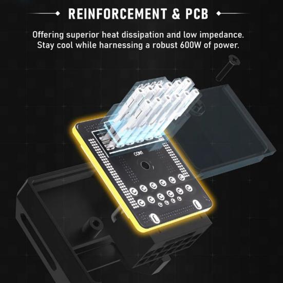 GPU Power Connector Series Graphics Card for RTX40 12VHPWR 16PIN 90 Degree Angled