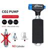 Ctrepower Aluminum Alloy CO2 Bike Tire Inflator Quick Push Button Release Fits Presta & Schrader Valves for Road & Mountain Bike